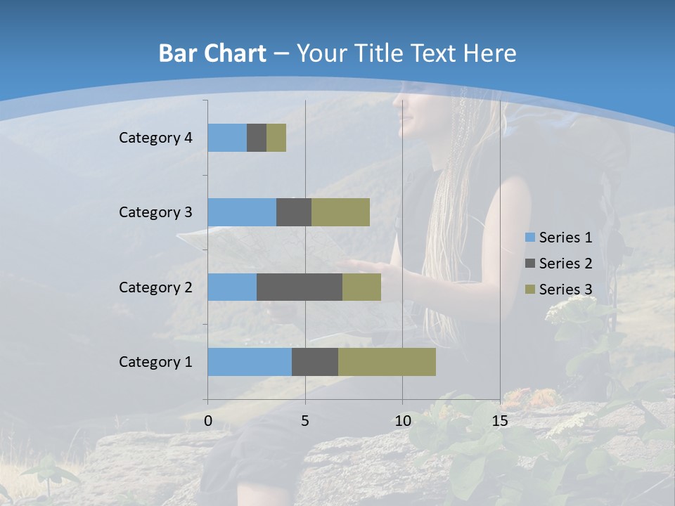 Guide Braids Backpack PowerPoint Template