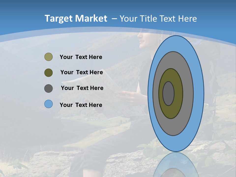 Guide Braids Backpack PowerPoint Template