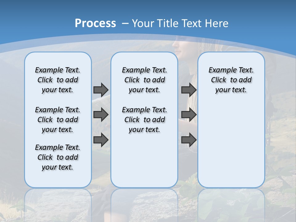 Guide Braids Backpack PowerPoint Template