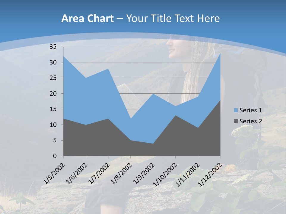 Guide Braids Backpack PowerPoint Template