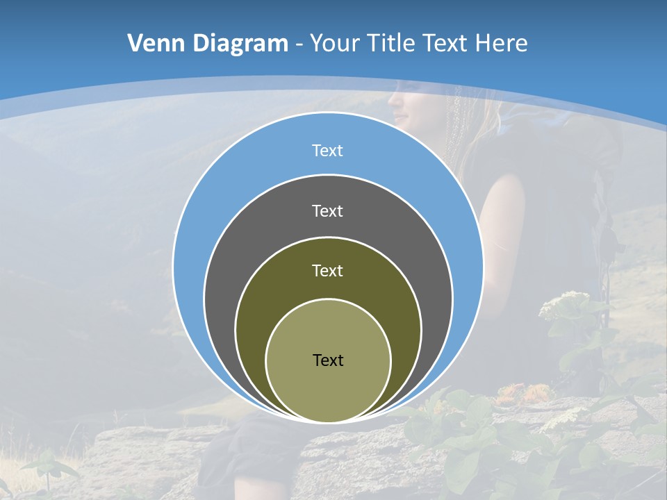 Guide Braids Backpack PowerPoint Template