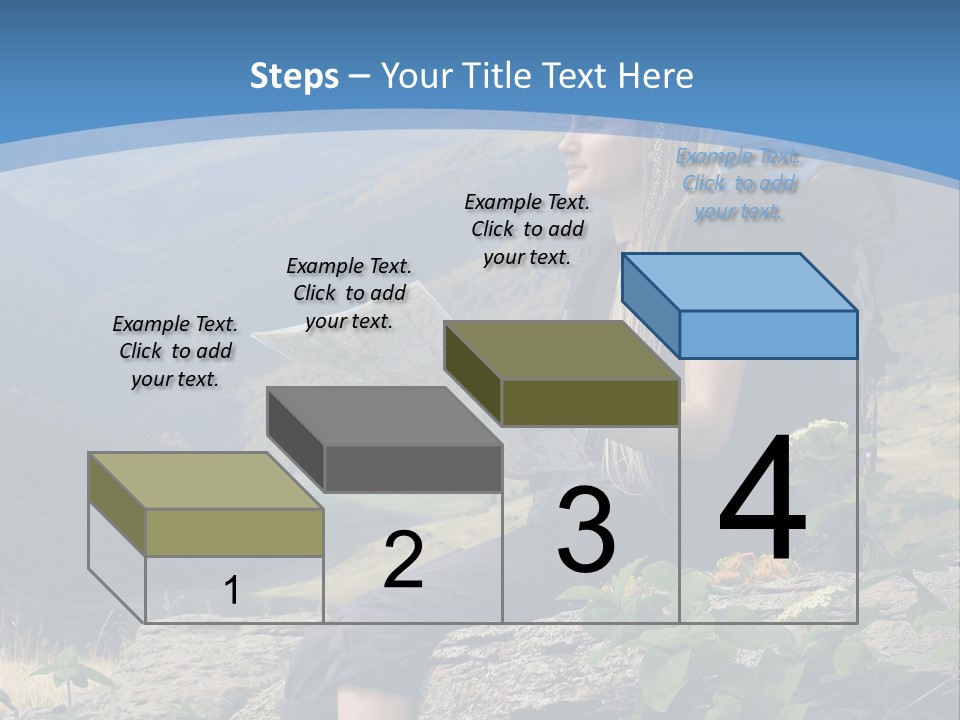 Guide Braids Backpack PowerPoint Template