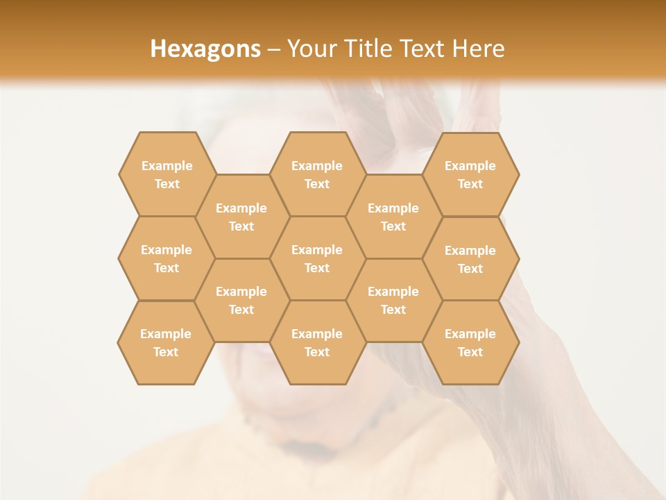 Positive Older Smile PowerPoint Template