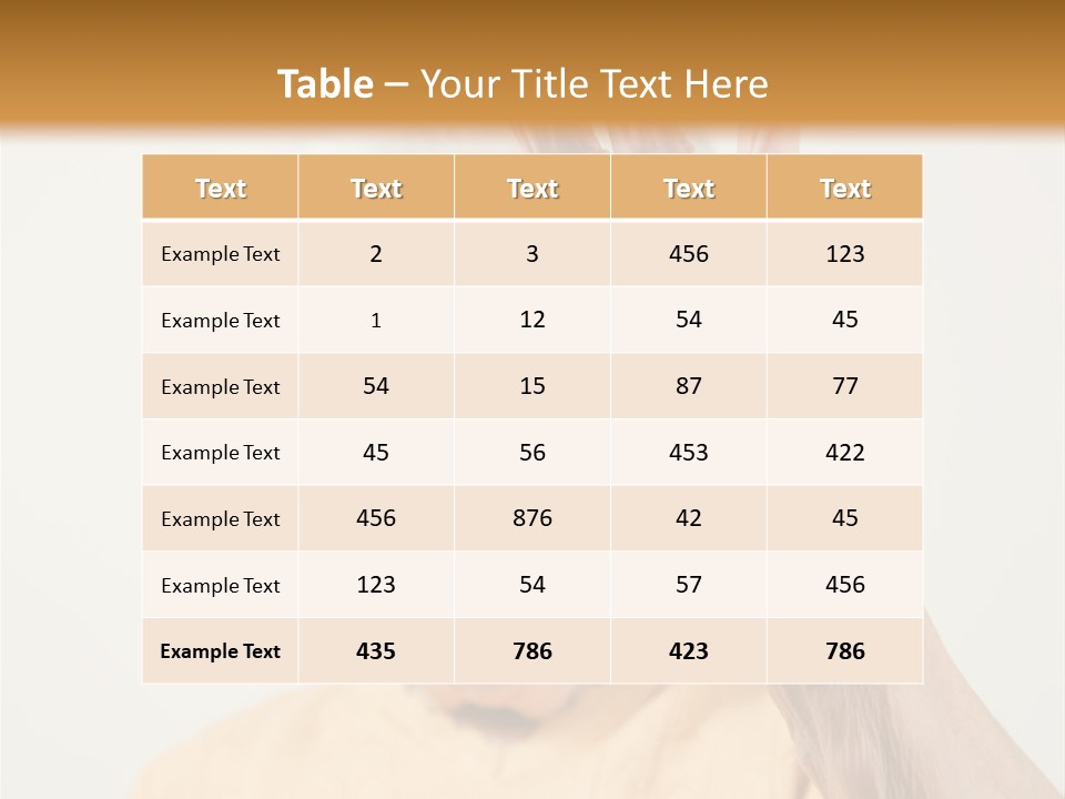 Positive Older Smile PowerPoint Template