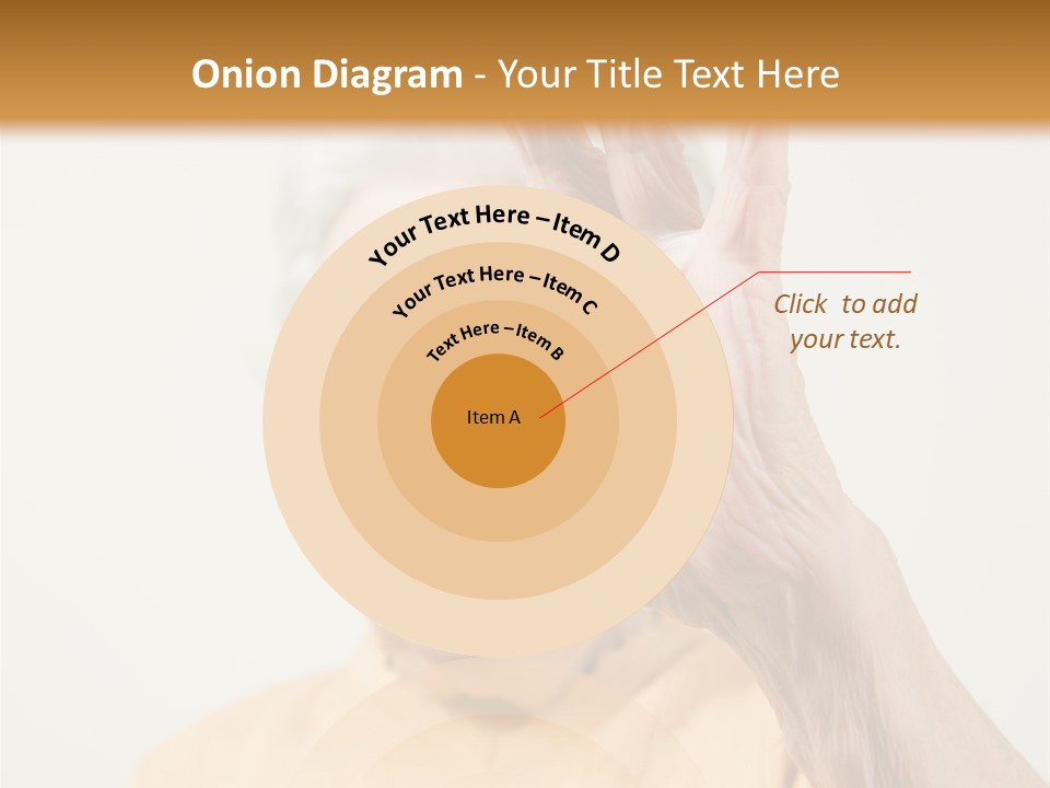 Positive Older Smile PowerPoint Template