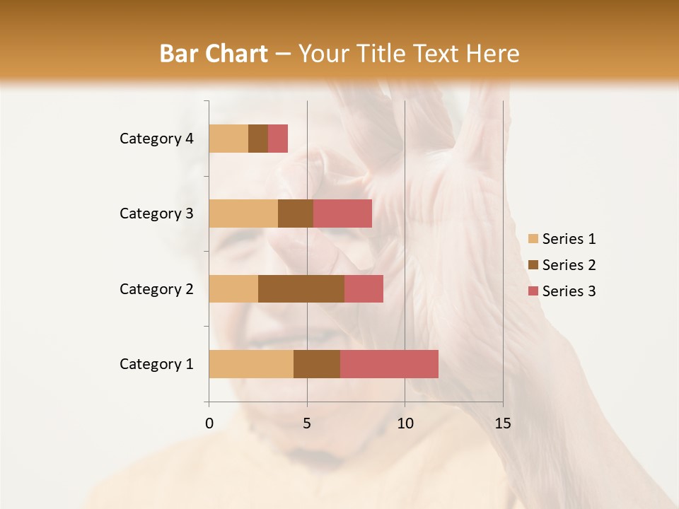 Positive Older Smile PowerPoint Template