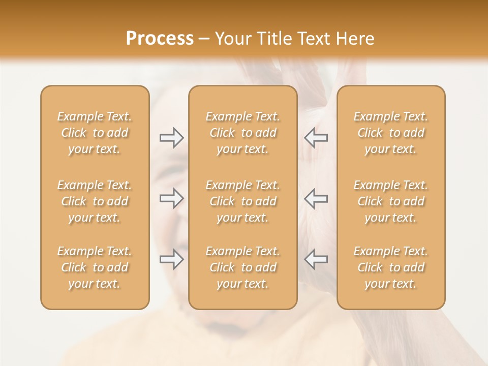Positive Older Smile PowerPoint Template