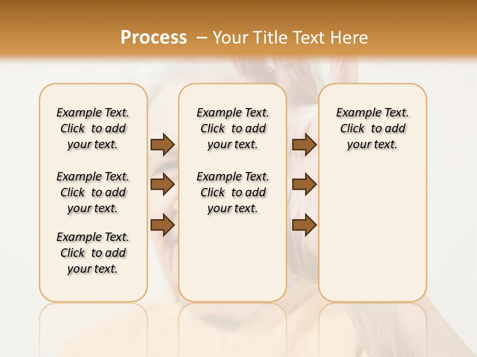Positive Older Smile PowerPoint Template