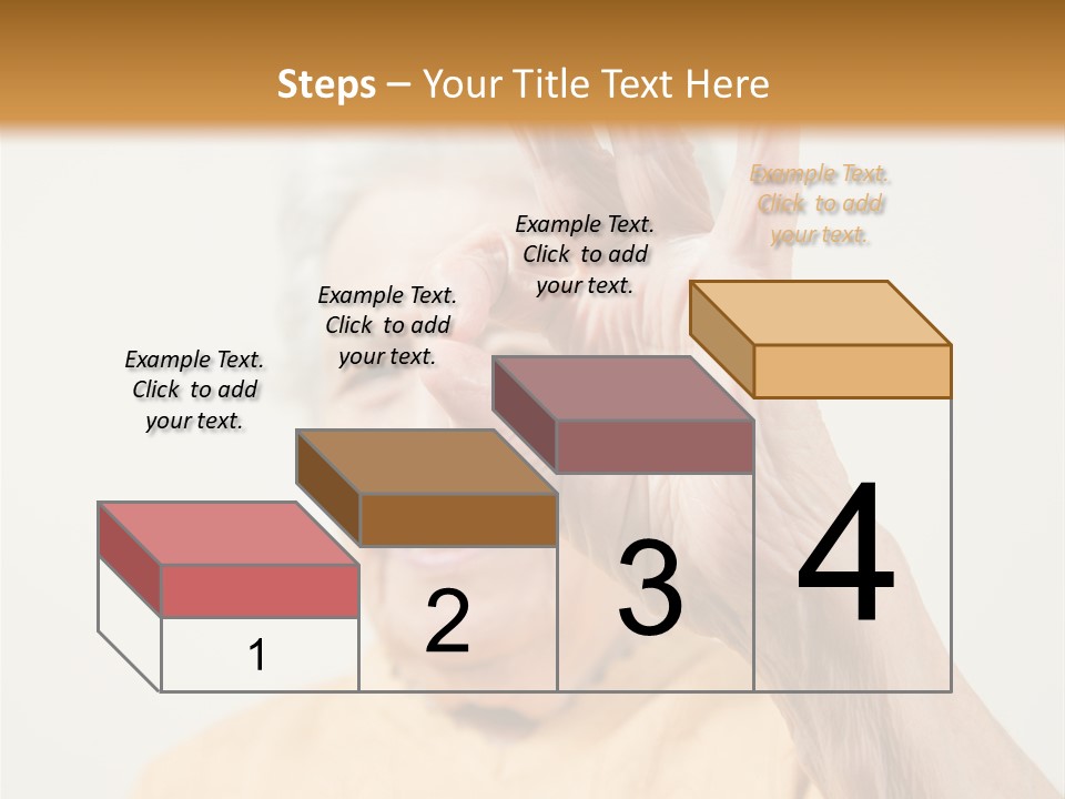 Positive Older Smile PowerPoint Template