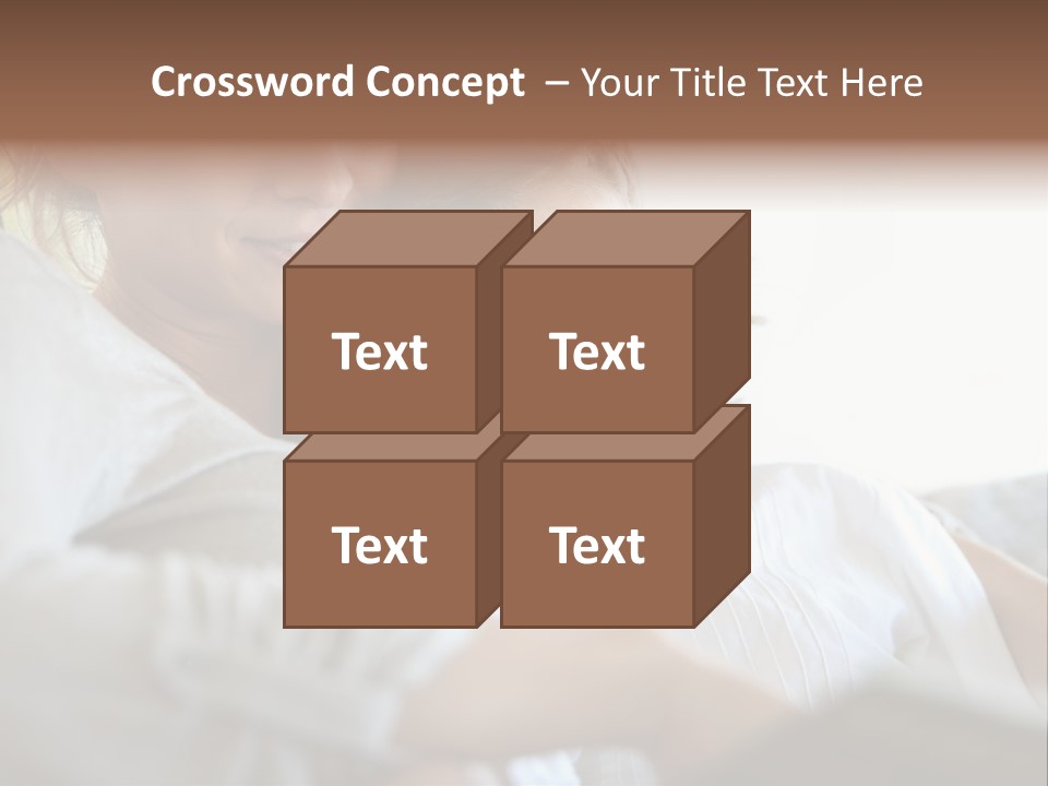 Reading Closeup Relaxed PowerPoint Template