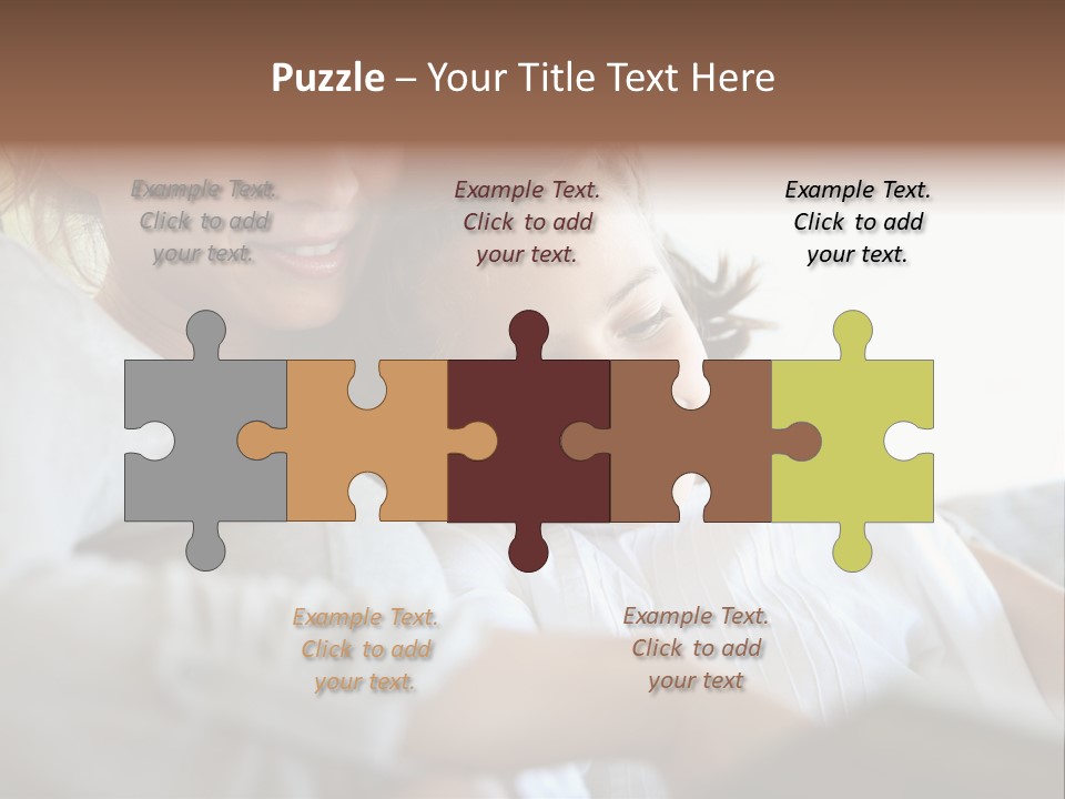 Reading Closeup Relaxed PowerPoint Template