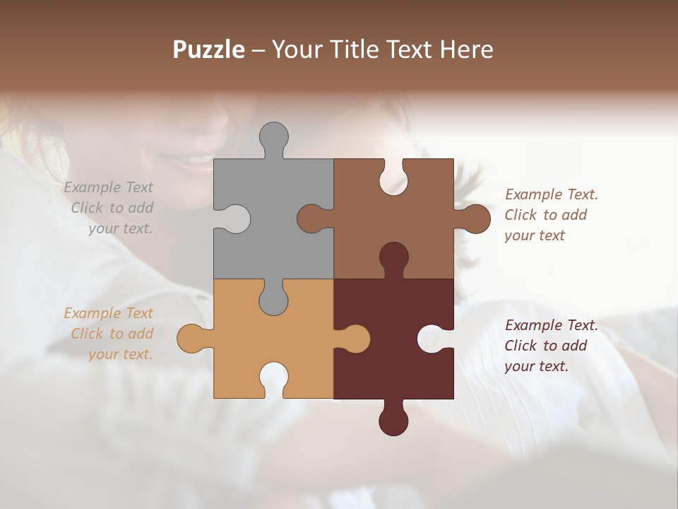 Reading Closeup Relaxed PowerPoint Template