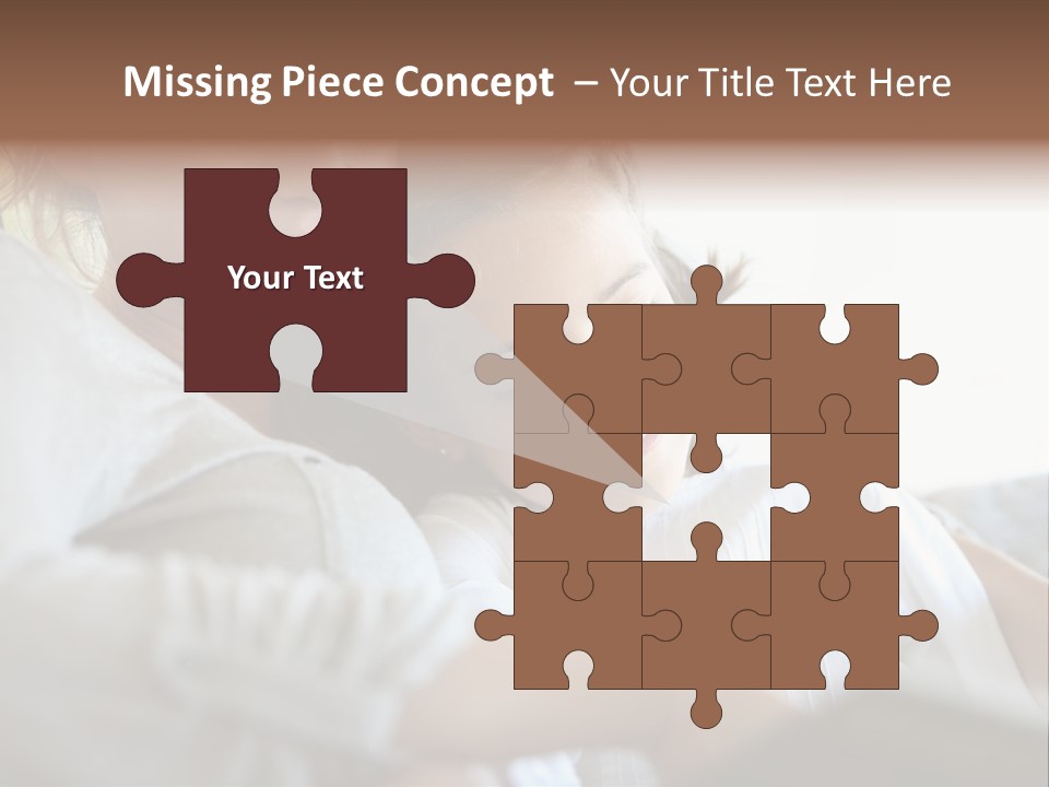 Reading Closeup Relaxed PowerPoint Template