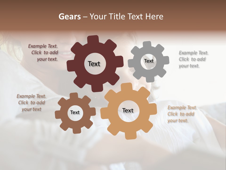 Reading Closeup Relaxed PowerPoint Template