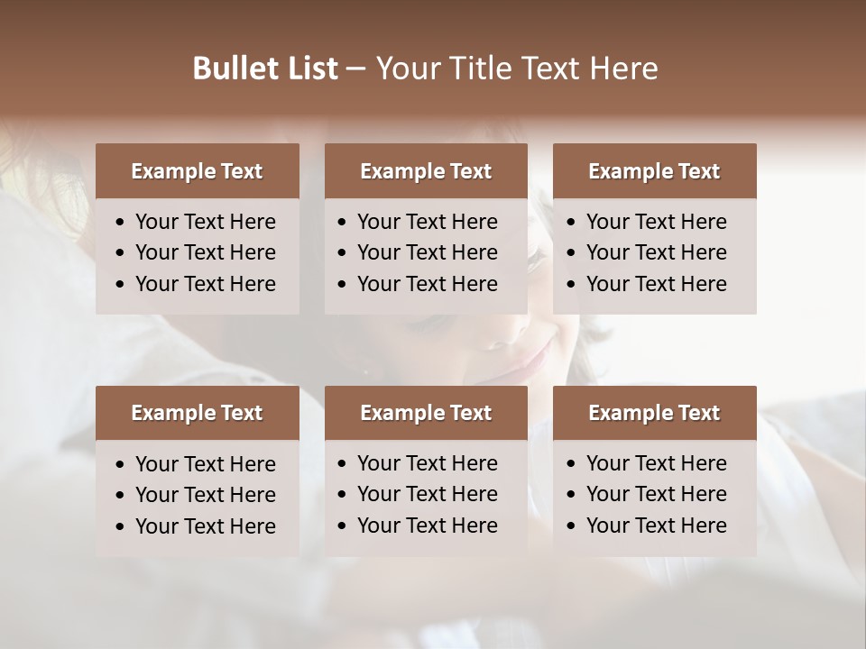 Reading Closeup Relaxed PowerPoint Template
