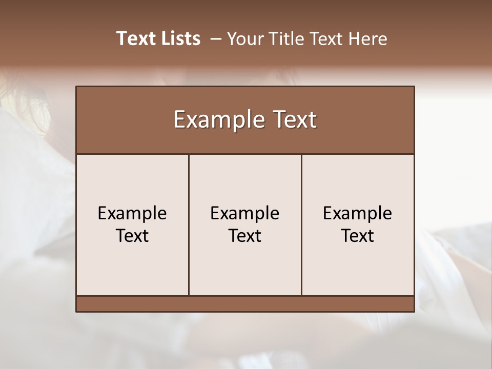 Reading Closeup Relaxed PowerPoint Template