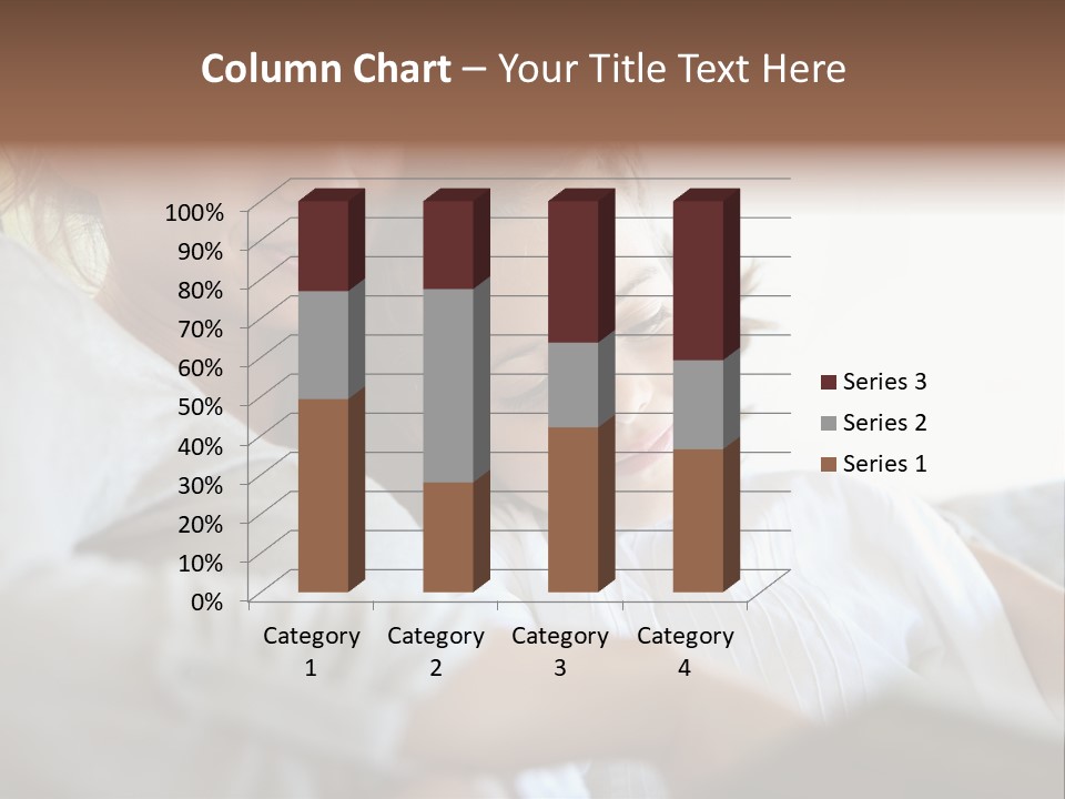 Reading Closeup Relaxed PowerPoint Template