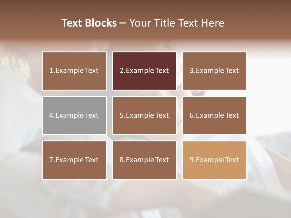 Reading Closeup Relaxed PowerPoint Template