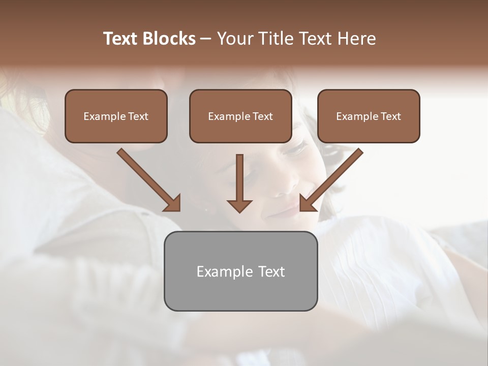 Reading Closeup Relaxed PowerPoint Template