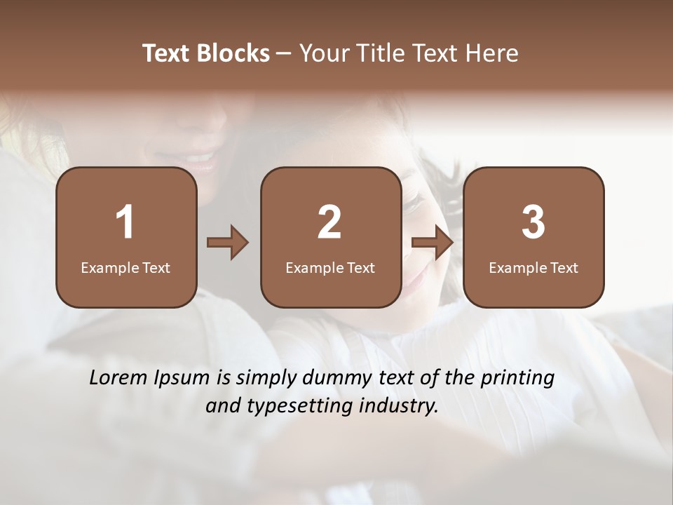Reading Closeup Relaxed PowerPoint Template