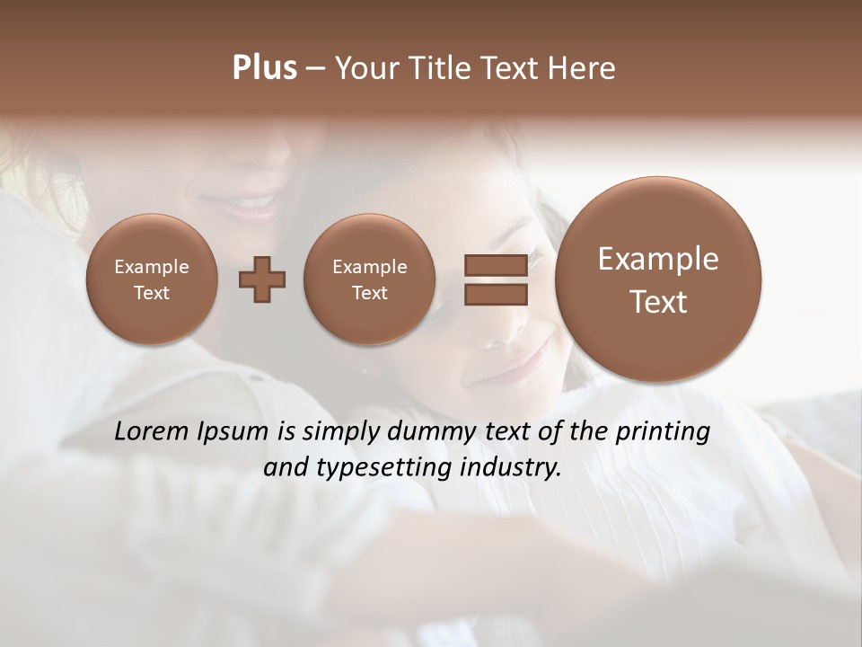Reading Closeup Relaxed PowerPoint Template