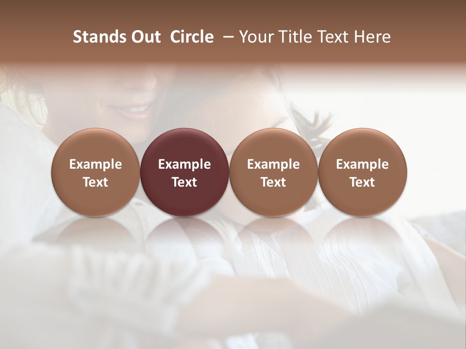 Reading Closeup Relaxed PowerPoint Template