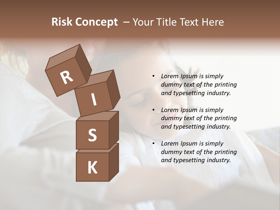 Reading Closeup Relaxed PowerPoint Template