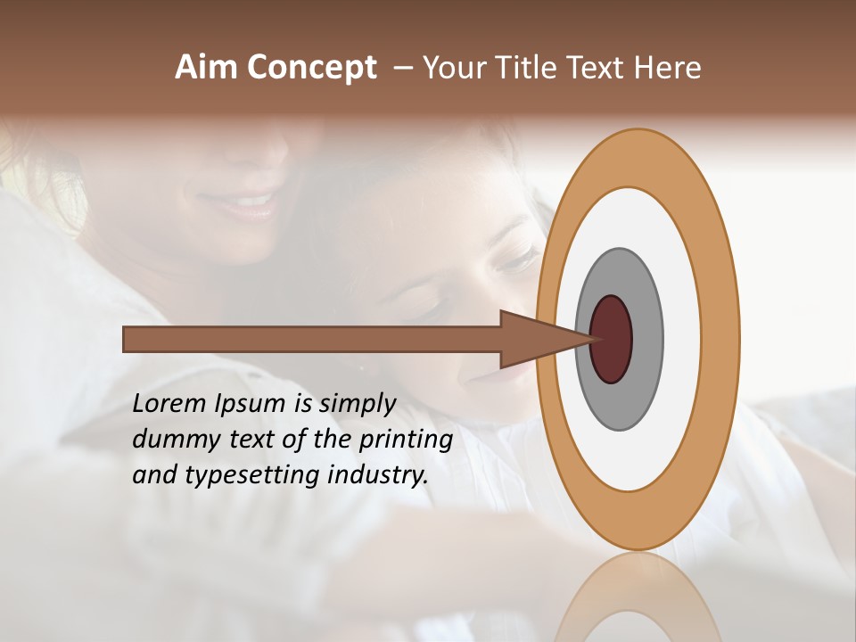 Reading Closeup Relaxed PowerPoint Template