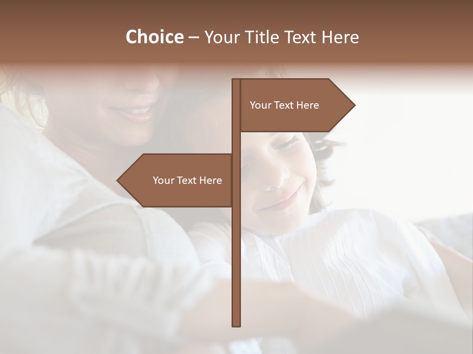 Reading Closeup Relaxed PowerPoint Template