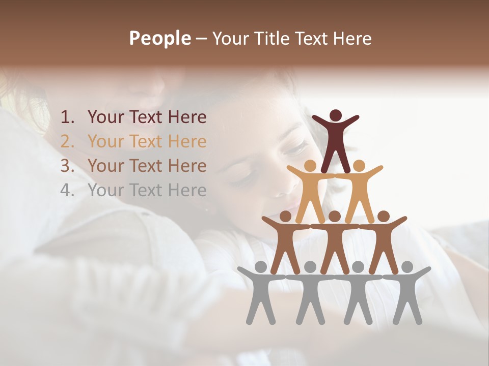 Reading Closeup Relaxed PowerPoint Template
