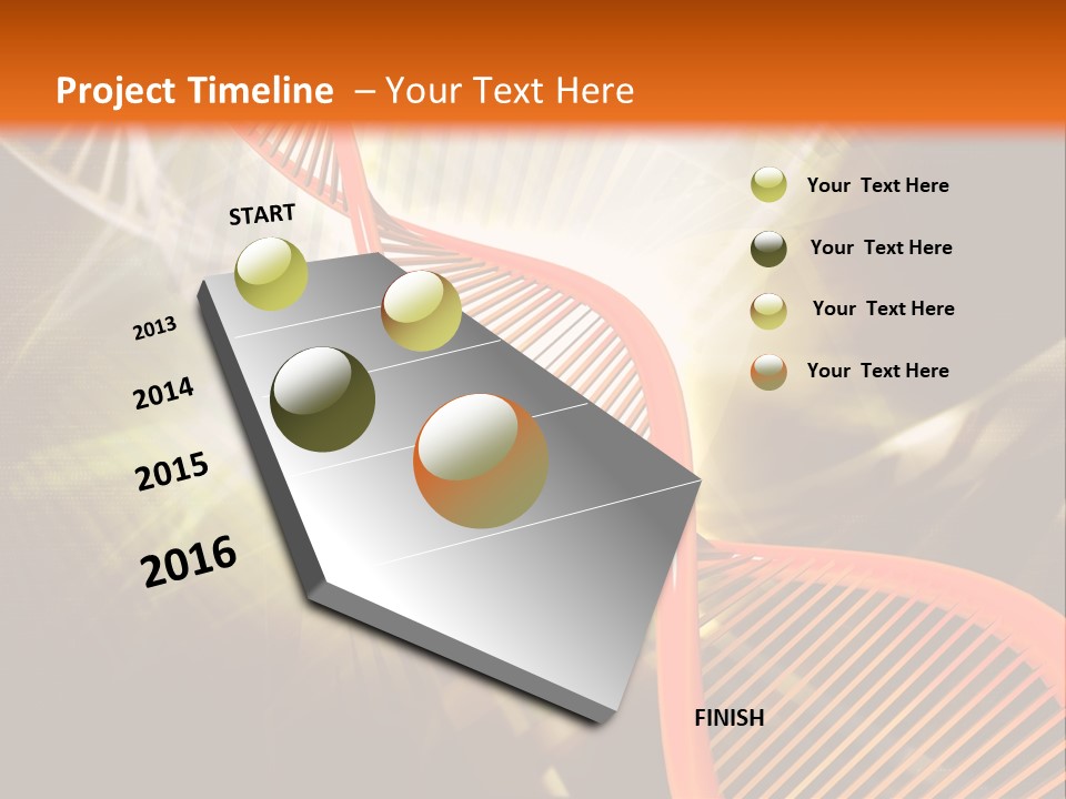 Liquid Research Bio PowerPoint Template
