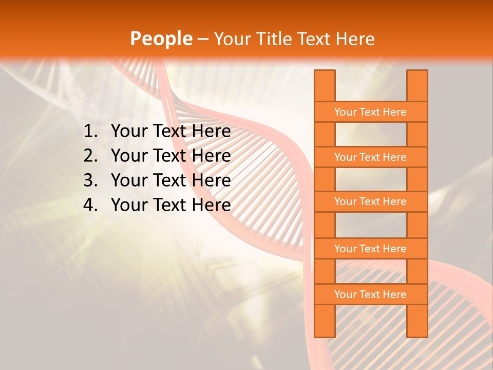 Liquid Research Bio PowerPoint Template