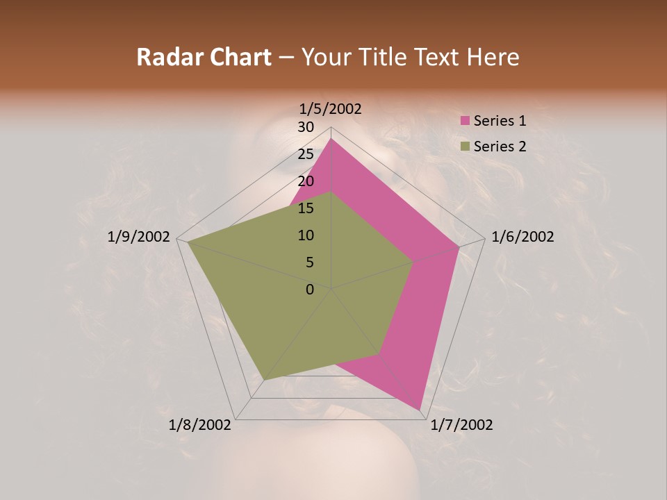 Adult Gorgeous Girl PowerPoint Template