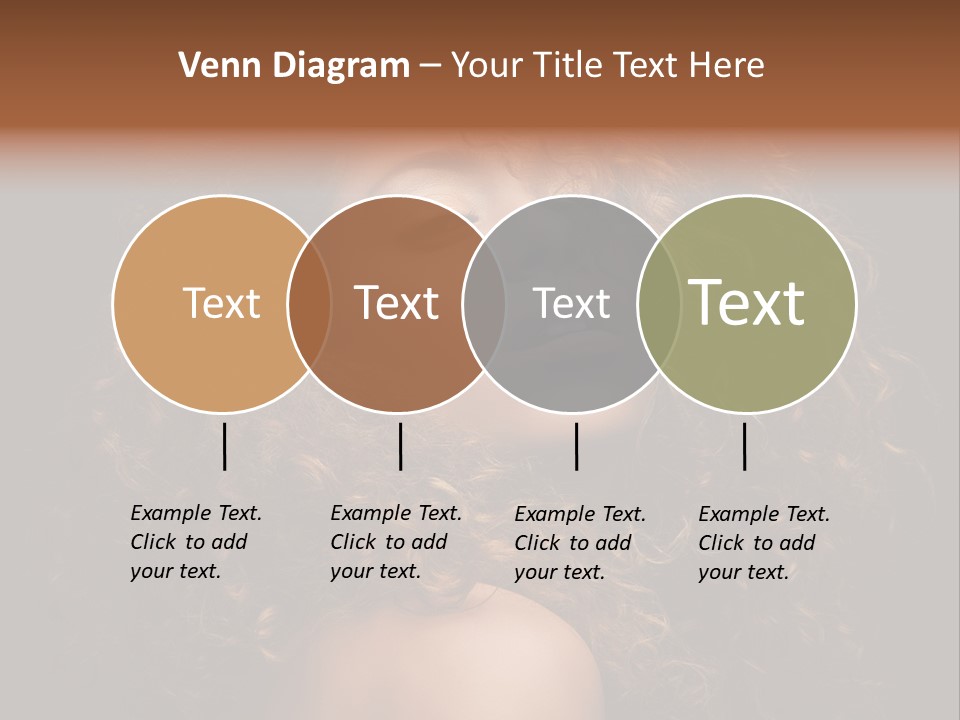 Adult Gorgeous Girl PowerPoint Template