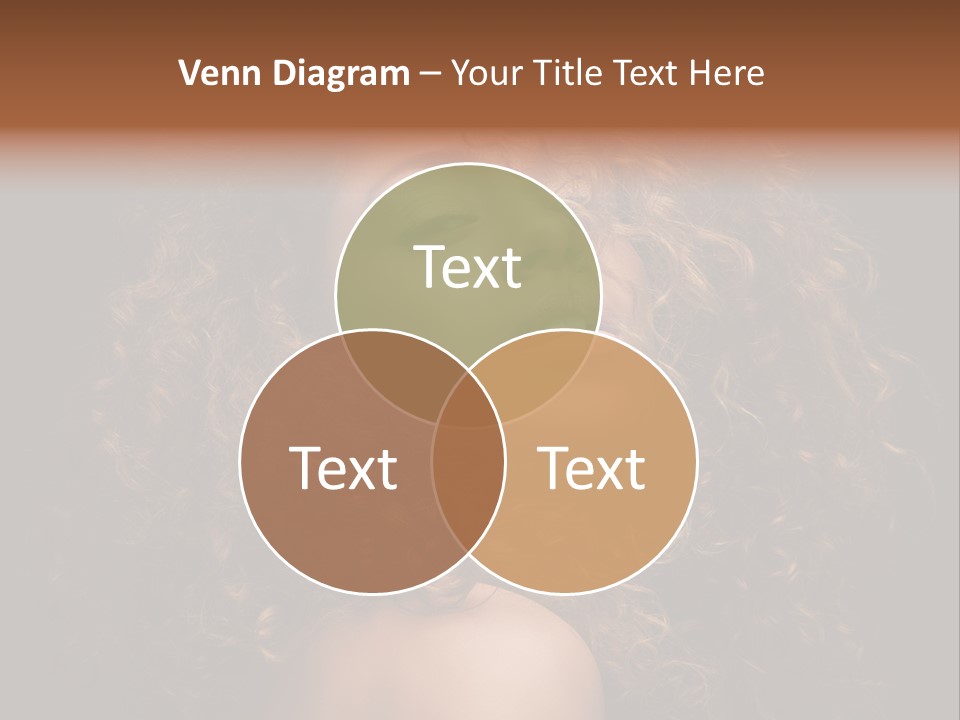 Adult Gorgeous Girl PowerPoint Template