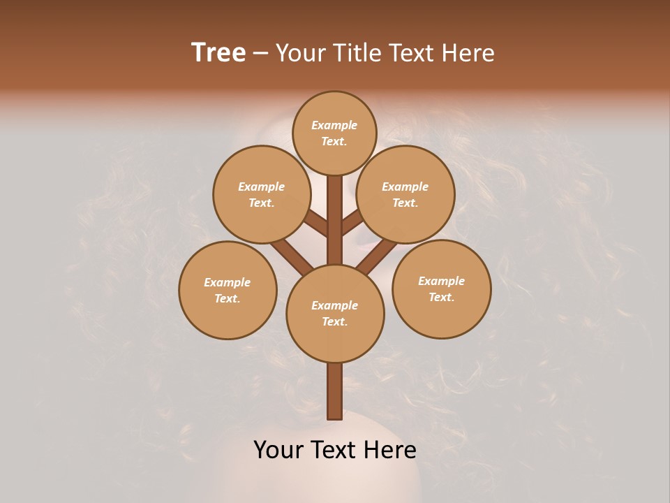 Adult Gorgeous Girl PowerPoint Template