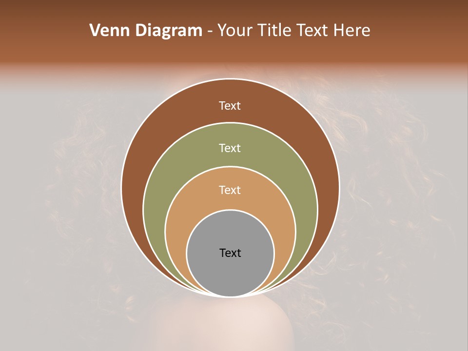 Adult Gorgeous Girl PowerPoint Template