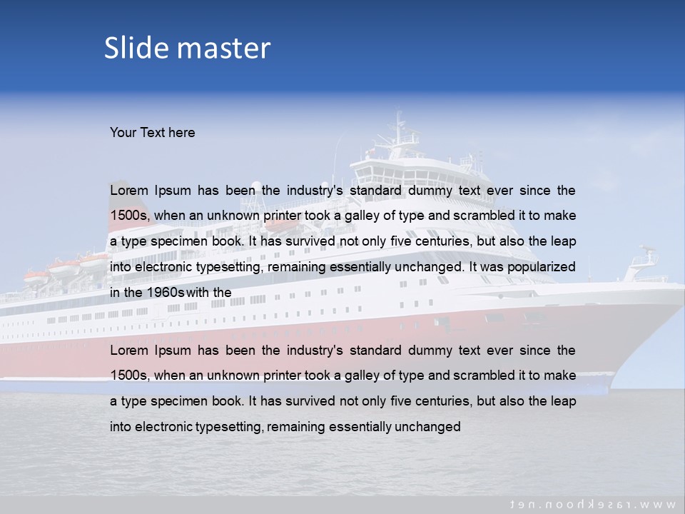 Town Spain Castle PowerPoint Template