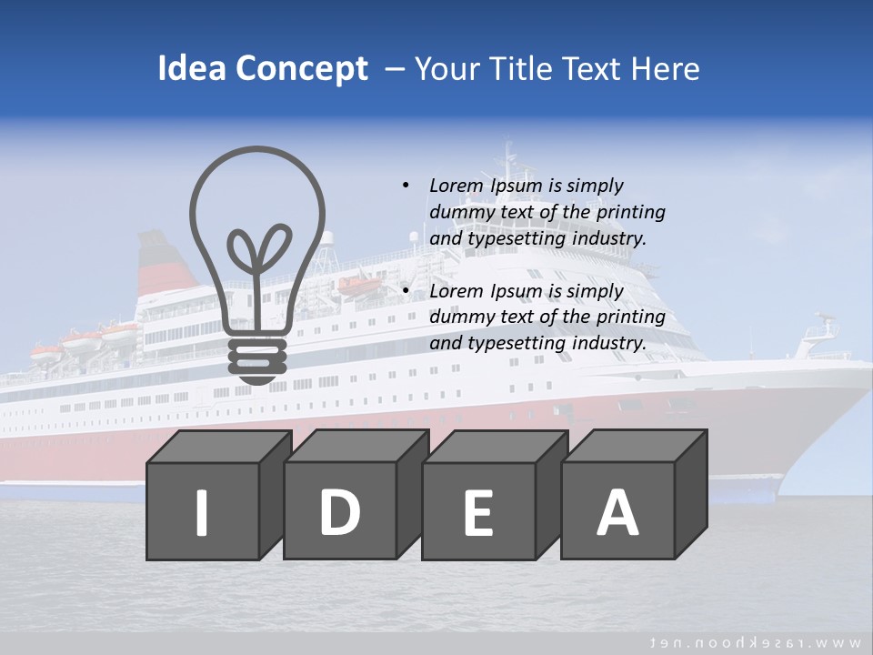 Town Spain Castle PowerPoint Template