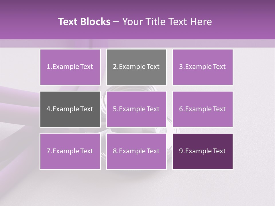 Examine Cardio Hear PowerPoint Template