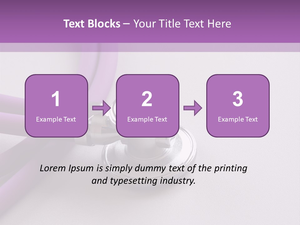 Examine Cardio Hear PowerPoint Template