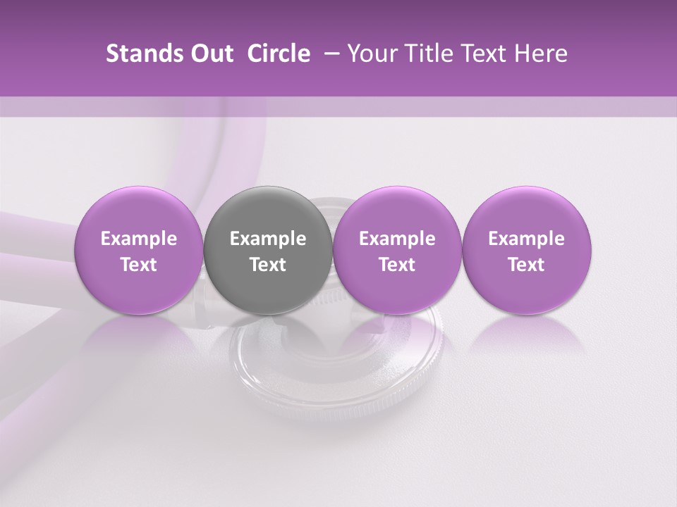 Examine Cardio Hear PowerPoint Template