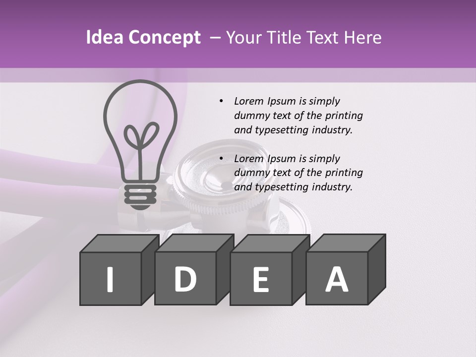 Examine Cardio Hear PowerPoint Template