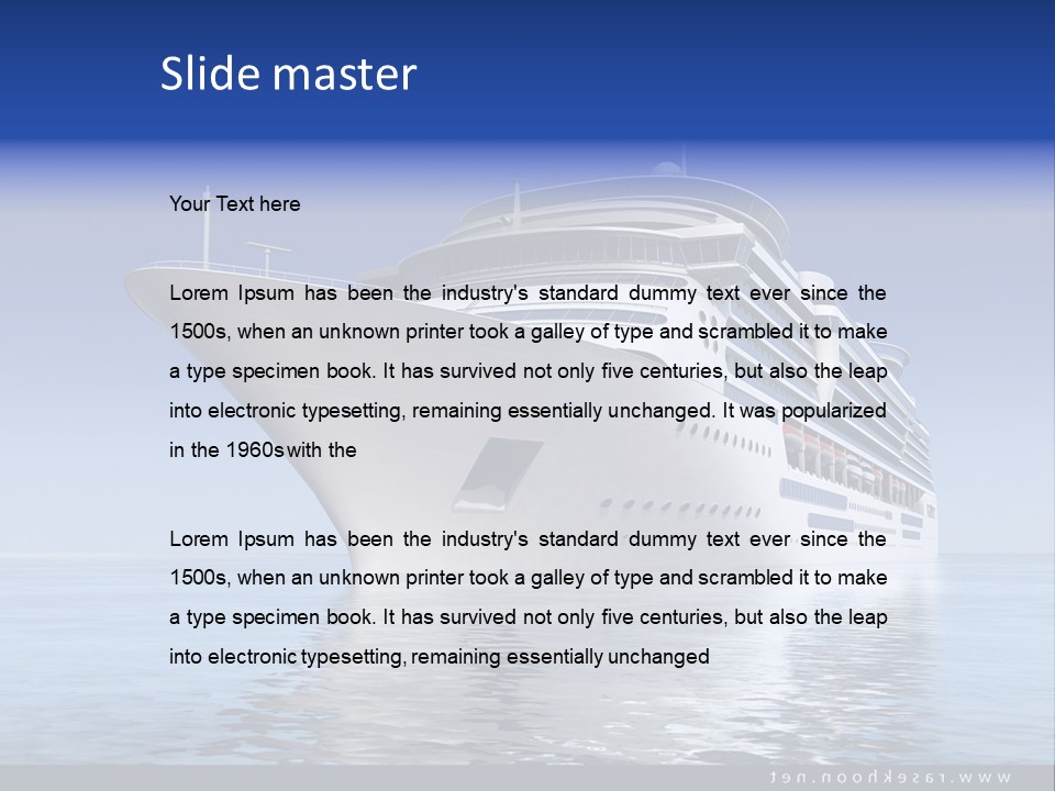 Travel Transportation Climb PowerPoint Template