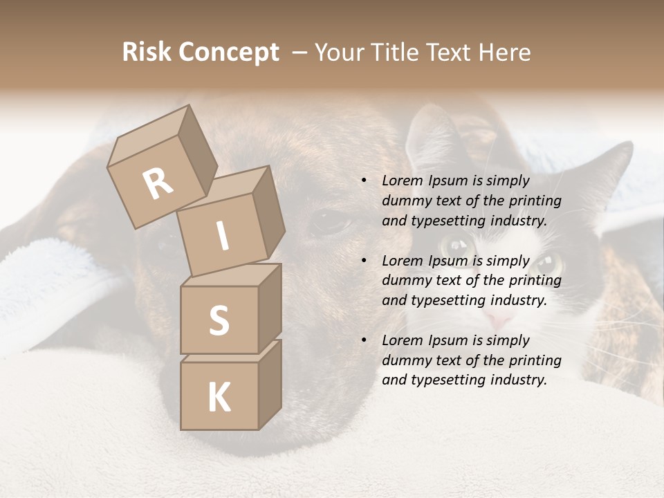 Gazing Relations Front PowerPoint Template