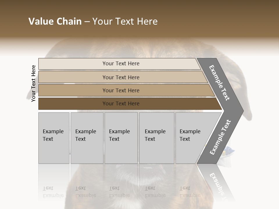 Adult Muzzle Cute PowerPoint Template