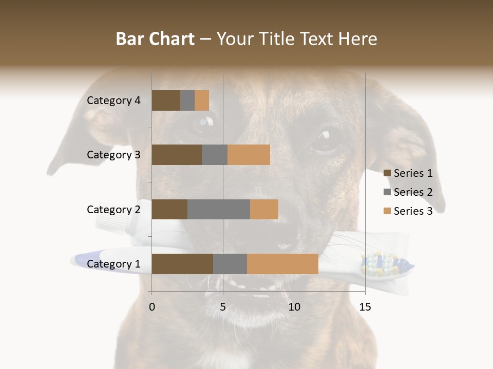Adult Muzzle Cute PowerPoint Template