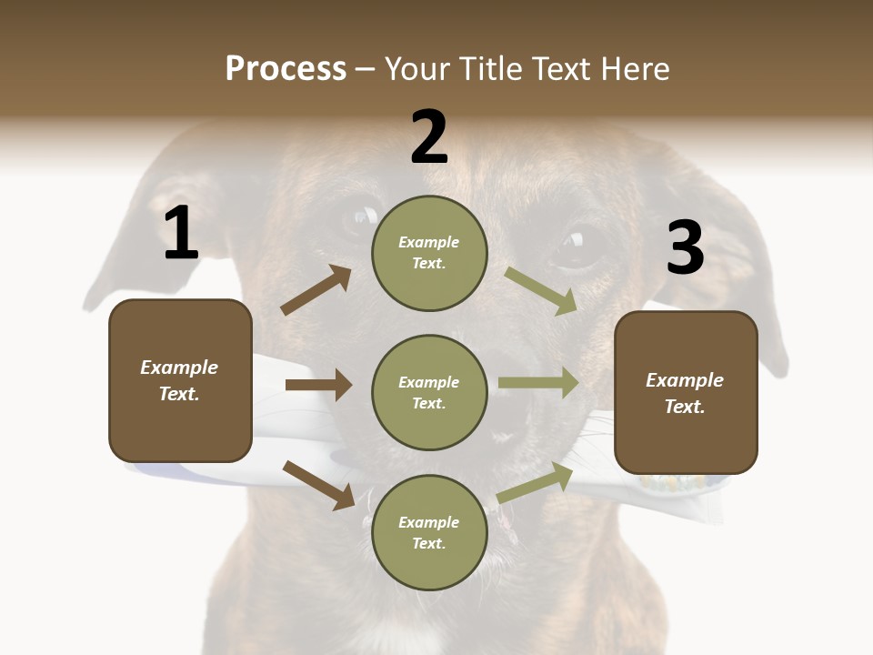Adult Muzzle Cute PowerPoint Template