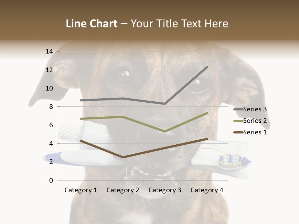 Adult Muzzle Cute PowerPoint Template