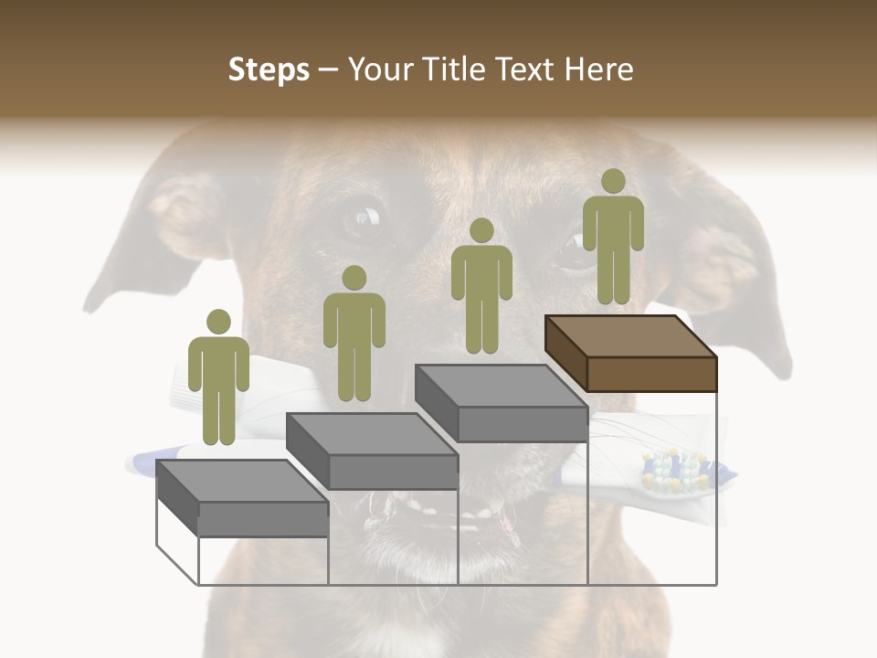 Adult Muzzle Cute PowerPoint Template